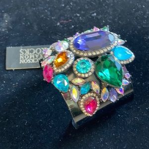 Erickson Beaman Jeweled Cuff Bracelet